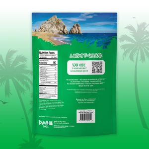 Baja Vida Beef Jerky Lime & Serrano Back