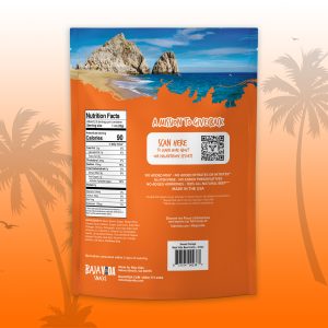 Baja Vida Beef Jerky Sweet Orange Back