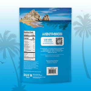 Baja Vida Beef Jerky Traditional Back