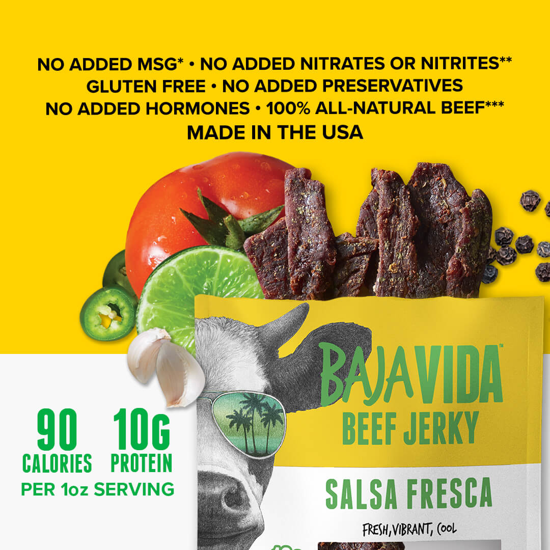 Salsa Fresca Beef Jerky Nutrition